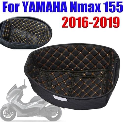 Rear Trunk Cargo Liner Protector Motorcycle Seat Bucket Pad Storage Box mat For Yamaha Nmax155 N-max155 N-max Nmax 155 2018 2019