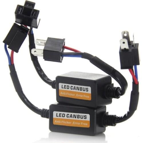 1PC Headlight LED Canbus Decoder Canceller Error Free Resistor Anti Flicker Lamp Hoods Exterior Parts Auto Replacement Parts