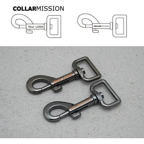 10psc/lot Swivel snap hook for 25mm puppy leash handbag diy accessory engraving metal dog Clasp top quality plated buck PK25QH