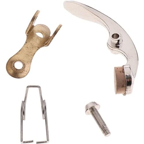 Tooyful Tooyful 2pcs Trumpet Water Key Waterkey Spit Value with Springs Screws for Bb Trumpet Repairing