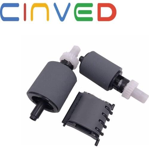 5SET CF288-60016 CF288-60015 A8P79-65001 ADF Feed Pickup Roller Separation Pad for HP Pro 400 M401 M425 M525 M521 M476 M570 M521