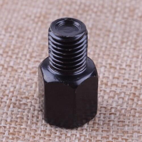 CITALL New Black Motorcycle Mirror Adapter Extender Mount 10mm Male to 8mm Female Standard Black