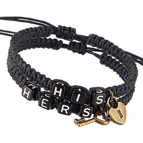Accessory Practical His Hers Bracelets Cute Fashion Trendy Unique Chic Selling Item Vogue Luxury Design