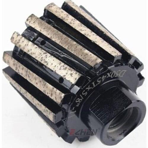 2 inch zero tolerance metal grinding wheels M14 thread diamond drum wheel for stone granite quartz sink