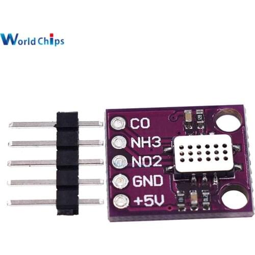 MICS-6814 Air Quality Sensor Module CO VOC NH3 Nitrogen Oxygen Gas Detection Sensor Board