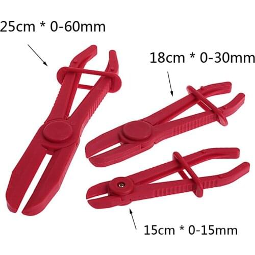 Auto Repair Hose Clamp Removal Hand Tool Plastic Tubing Sealing Clamp Pliers Set Flexible Water Line Fuel Hose Clamp Pliers