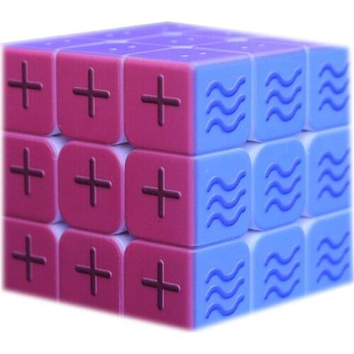 Blind Braille Fingerprint Learning Magic Puzzle 3x3x3 Neo Magico Cubo Educational Toys Gifts for Children Adults Ideas Gifts