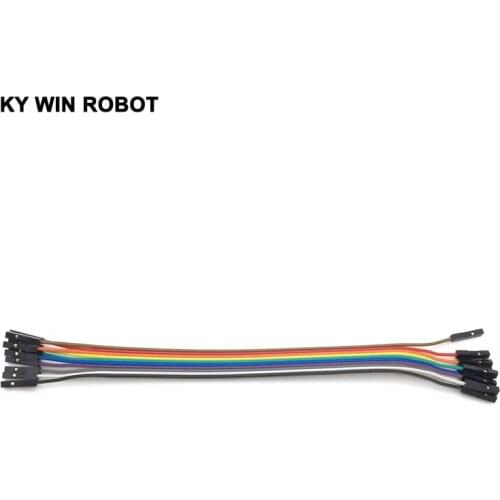 10pcs dupont cable jumper wire dupont line female to female dupont line 20cm 2.54MM 1P for arduino DIY KIT