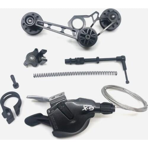 Folding bicycle gear shifting accessory set 6-speed 7-speed for brompton bike conversion upgrade
