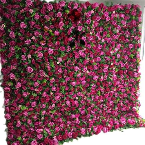 SPR Flower Wall Wedding Decoration Rose Wall Wedding Decoration Artificial Flower Rose Wall Flower Wall