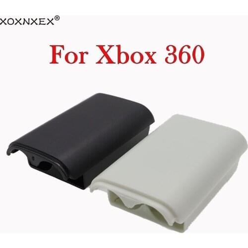 XOXNXEX 100Pcs For Xbox 360 Battery Case Wireless Controller Rechargeable Battery Cover For Xbox 360 With Sticker