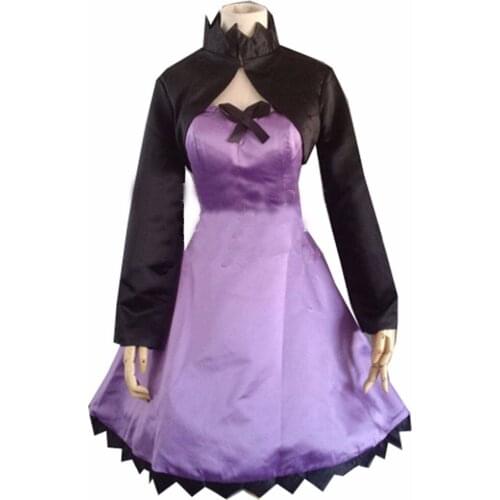 2018 Anime Darker Than Black Yin Cosplay Costume Women Dress