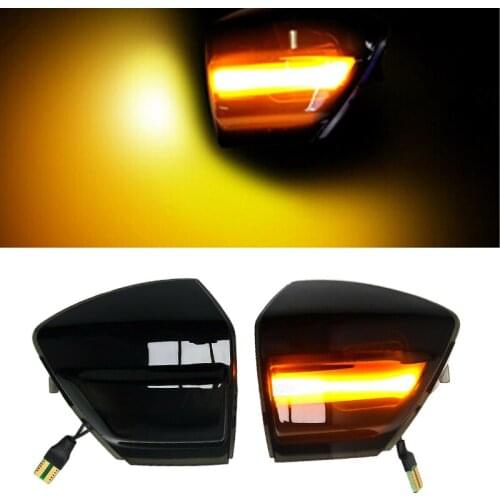 1 Pair 12V Dynamic Sequential Side Rearview Mirror Turning Singal Light Fit for Ford S-Max Kuga C394 2008 2009 2010 2011 2012
