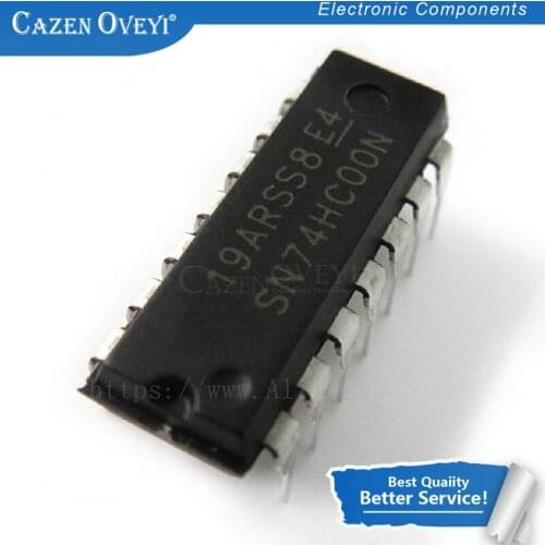 1pcs/lot 74HC00 SN74HC00 74HC00N DIP-14 In Stock