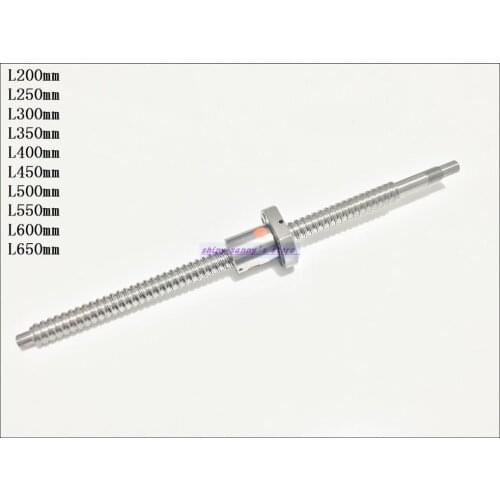 1pcs Ball Screw SFU1605 L400mm End Machined with 1pcs Single Ballnut for CNC Brand New
