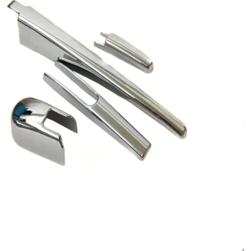 Car Styling For Honda CRV CR-V 2017 2018 Chrome ABS Rear Window Wiper Cover Trim Tail Rain Windscreen Wipers Decal Sticker 4pcs