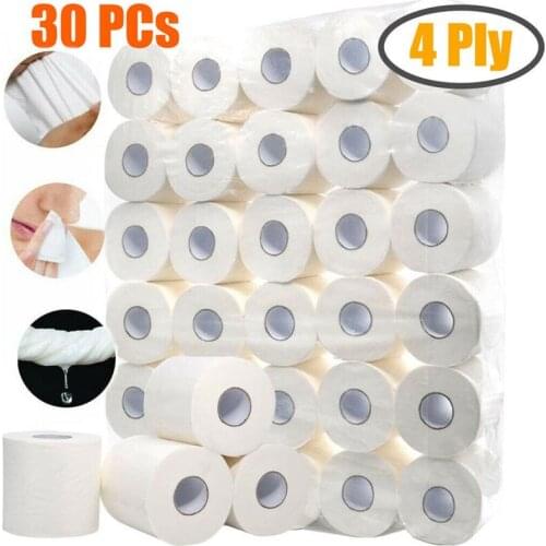 5pcs/10pcs/20pcs 3 layers Toilet Paper Napkins Rings Disposable Toilet Paper Napkin Holder Pure Wood Pulp Cored Paper Towels
