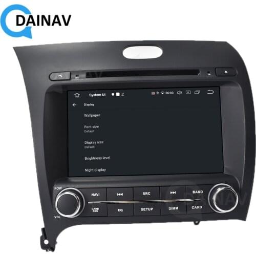 Android 10 Car radio For Kia CERATO K3 FORTE 2013 2014 - 2017 car stereo DVD multimedia player headunit IPS screen