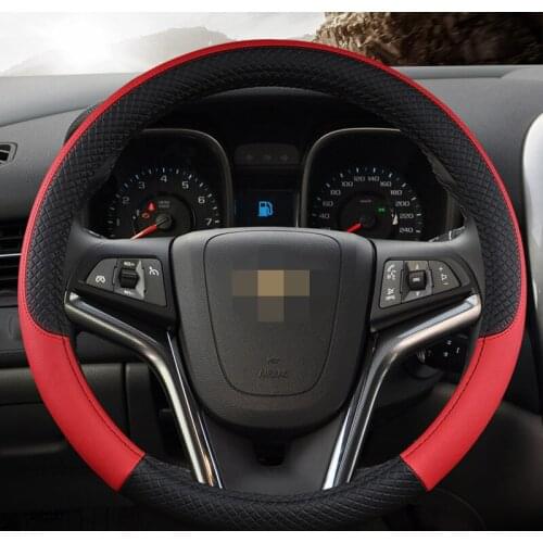 Car Steering Wheel Cover Universal PU Leather Steering-wheel Covers B7 Fashion New Cool Stylesteering wheel cover