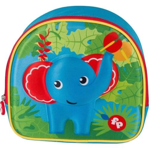 Fisher-Prıce 3D Elephant Mini Kindergarten Bag animal kids backpacks brand design girls boys backpack Toddler kids neoprene scho