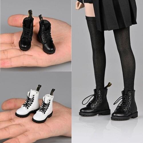 White/Black Color 1/6 Scale Male Figure Boots Model Hiking Combat Shoes Hollow Accessory For 12" Soldier Action Figure