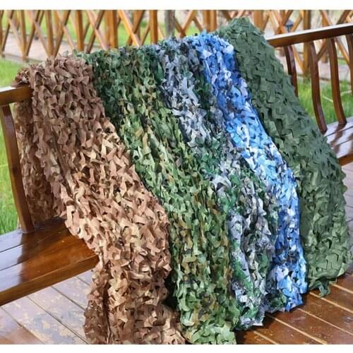 Camouflage Military Net Camo Netting Army Nets Shade Mesh Hunting Garden Car Outdoor Camping Sun Shelter Tarp Tent X201D