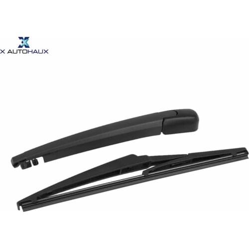X AUTOHAUX Rear Window Windshield Wiper Blade Arm Set for 06-13 Mazda 5 02-07 Mazda 6 Estate