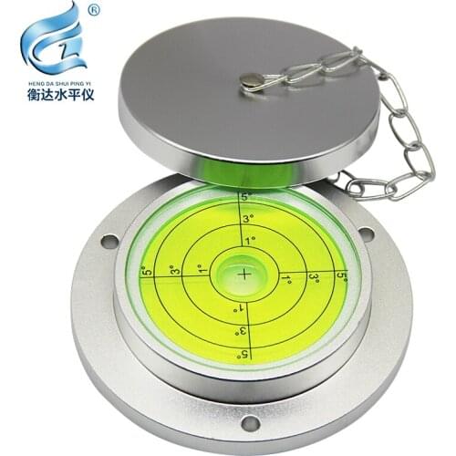 Crane Level Flange Level Bubble All Metal Level Bubble Pump Truck Water Bubble Pile Driver Level Bead