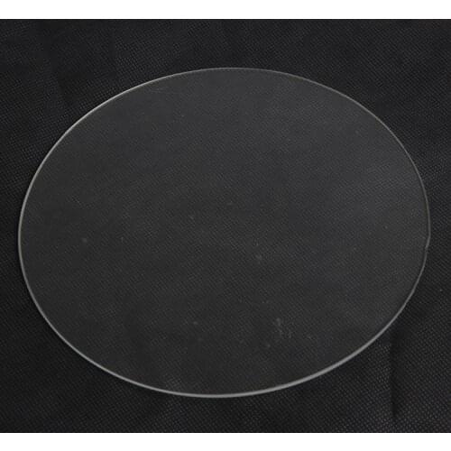 Round 3D Printer Borosilicate Glass Plate for Heated Bed RepRap / CTC / ANET/Kossel 300*3mm