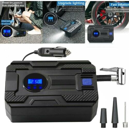 Air Pump Convenient Multi-function Powerful 12V Digital Display Tyre Inflator Pump for Car