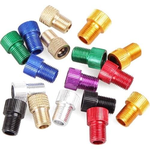 New Arrival 1Pcs Pump Cycling Bicycle Convert Presta to Schrader Bike Valve Adaptor Tube Pump Tool Free Shipping