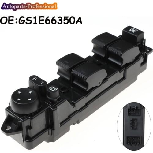 New GS1E-66350A GS1E66350A For Mazda A6 Power Window Switch With Door Mirror Folding Function GS1E 66350A GS1E-66350 GS1E66350 A
