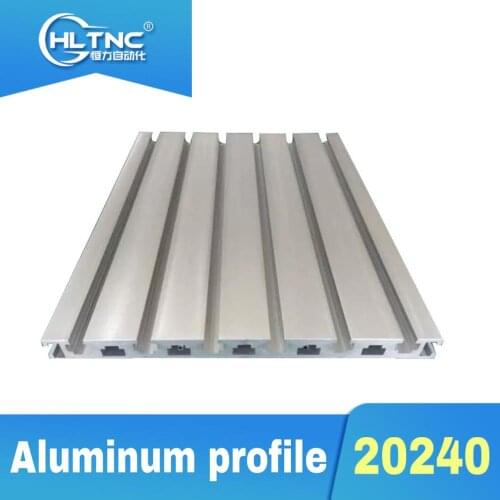 Industrial Aluminum Alloy Profiles European Standard 20240 Aluminum Square Tube Heavy-Duty Assembly Line Automatic Bracket