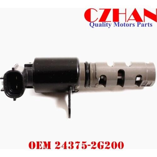 Exhaust timing oil flow control solenoid valve 24375-2G200 243752G200 for Hyunda Kia VVT Tucson Sonata