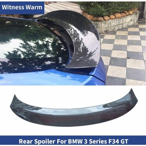 Carbon Fiber spoiler Car Rear Wings Trunk Lip Spoiler For BMW F34 3 Series GT320i GT328i GT335i 2013 2014 2015 2016 2017 2018 19