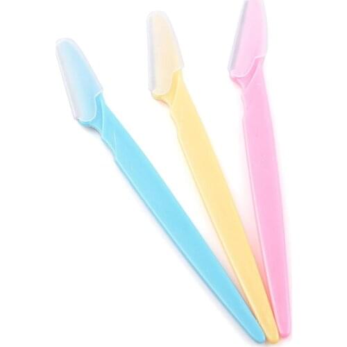 Eyebrow Trimmer Facial Blade Shaver Portable Eye Brow Epilation Hair Removal Cutters Safety Cutting Woman Makeup Tools