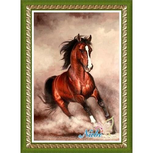 Animals horse rubiks cube beads rhinestone 4171R - Square diamond mosaic painting Diamond embroidery cross stitch