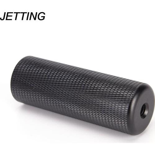 Black 1/4'' Metal Handle Hand Grip Camera SLR DSLR Stabilizer For LED Flashlite Metal Handle Size: 7.5 x 2.5 x 2.5cm