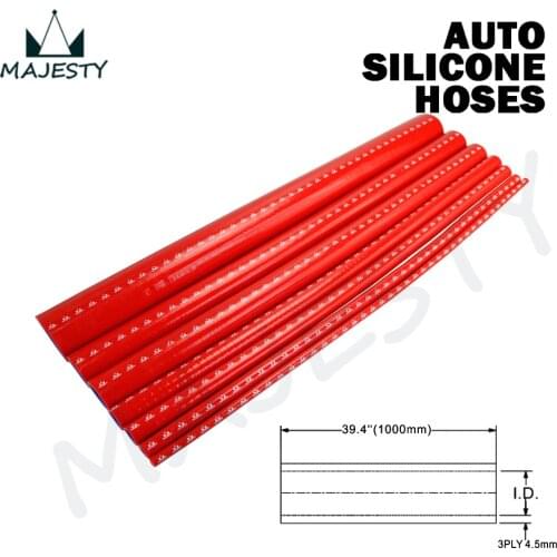 1Pcsx 1" / 25mm ID Straight Silicone Coolant Hose Pipe Tube L=1000mm / 1m