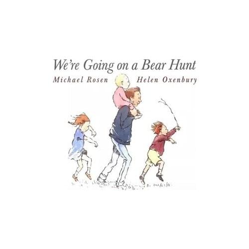 Free Shipping famous English children picture books We're Going on a Bear Hunt baby book