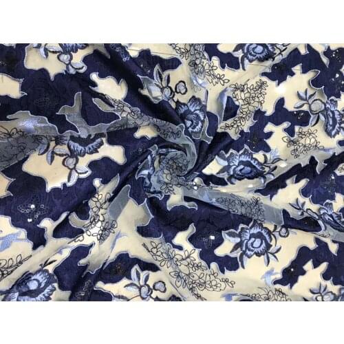 Sequin fabric stock 5yards BH024# good quality sequin tulle mesh lace fabric for bridal wedding dress/sawing Free shipping