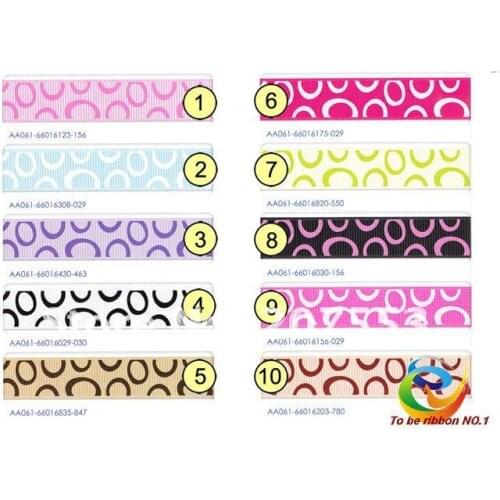 Brand New 5/8" Special Dots Grosgrain Ribbon WY-069-2 ~ 1 color Semicircle Free Shipping