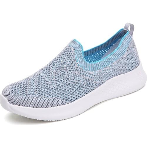 2020 Summer Women Shoes Light Breathable Fashion Woman Vulcanized Shoes Comfortable Sneakers Women Casual Socks Platform Shoes