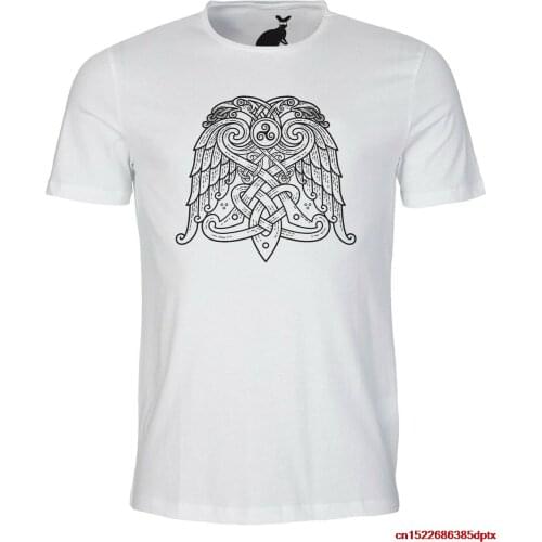 Viking Coat Of Arms with Triskele Symbol MENS T SHIRT vikings Norse Thor tattoo