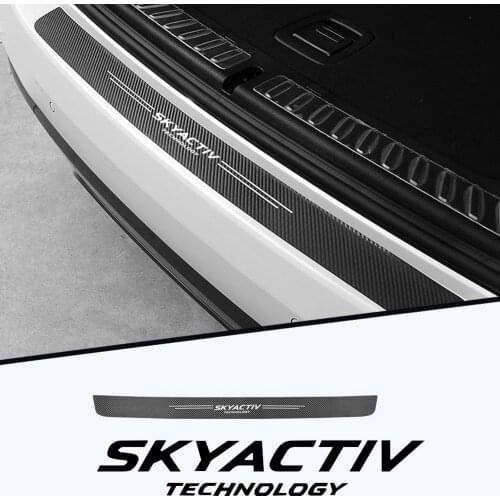 Car trunk skyactive Car sticker for Mazda 2 3 5 6 8 cx3 cx4 cx7 cx8 cx9 cx30 mx5 rx8 car accessories