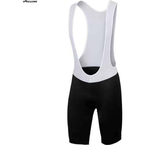 New 2018 Classical Team Black Pro Cycling Bib Shorts Customized Road Mountain Race OROLLING