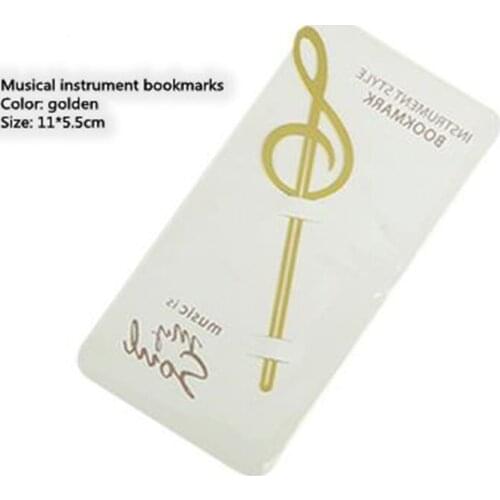 NEW Metal Instrument Bookmark Exquisite Book Gift Creative Laptop Book Holder