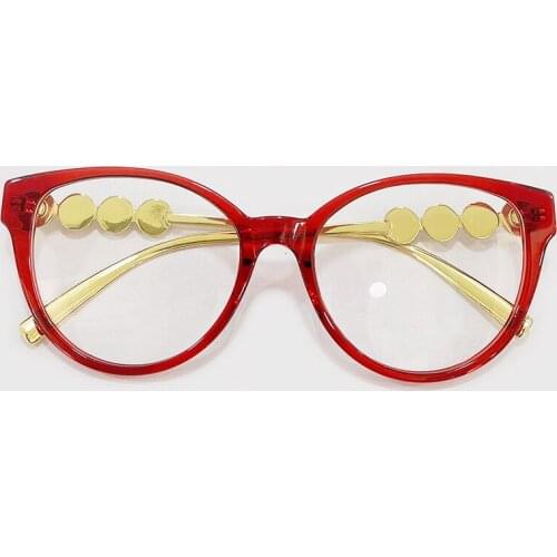 New Brand Design Spectacle Eyeglass For Women Men Computer Glasses Frame Glasses frrame Luxury Clear Lenses Glasses