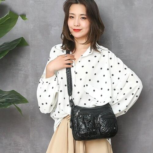 Crossbody Fashion Women Bag 2021 New Fashion Designer Shoulder Bag Soft Leather Handbag Women Messenger Bag