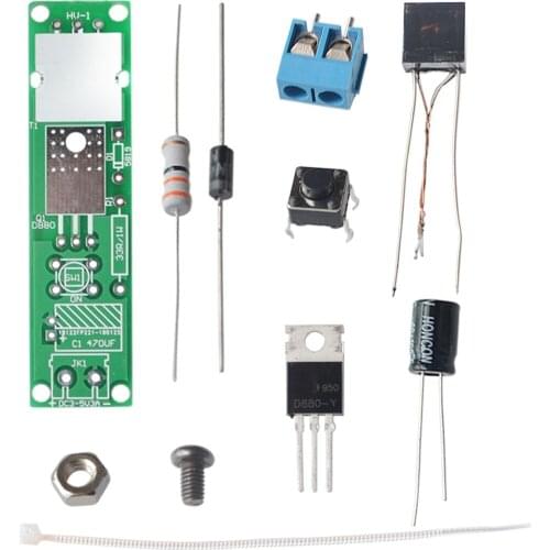 HV-1 High Voltage Igniter DIY Kit Arc Ignition Parts DIY Kit Arc Generator Arc Cigarette Igniter Module PCB Board DC 3V 5V 3A